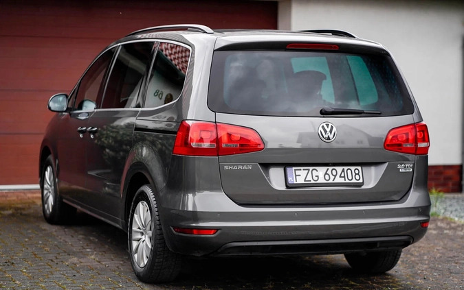 Volkswagen Sharan cena 55900 przebieg: 299300, rok produkcji 2014 z Żagań małe 211